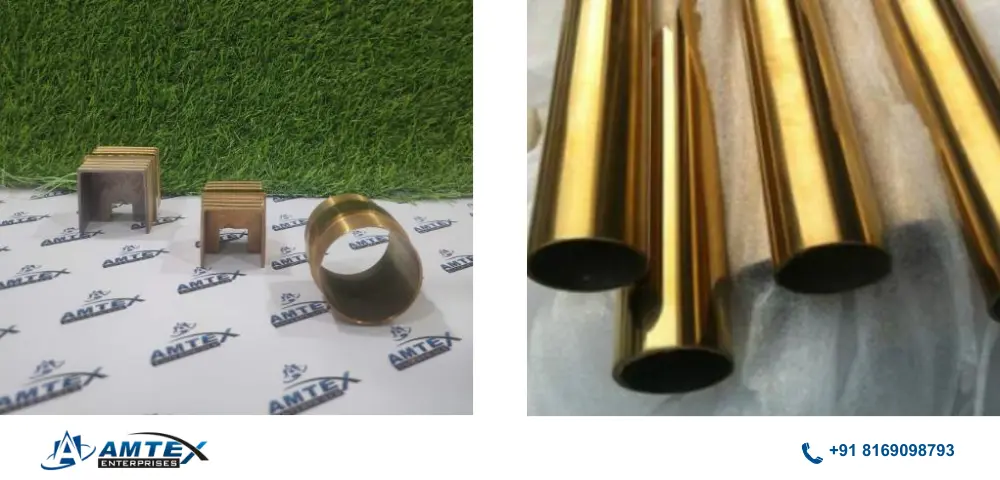 ss gold pipe  stockist