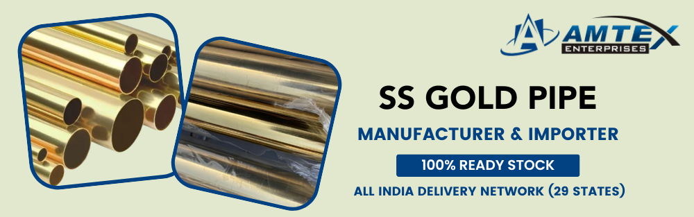 ss gold pipe manufacturer banner