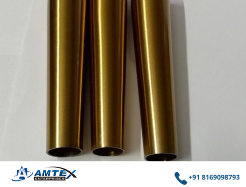 stainless steel gold pipe supplier