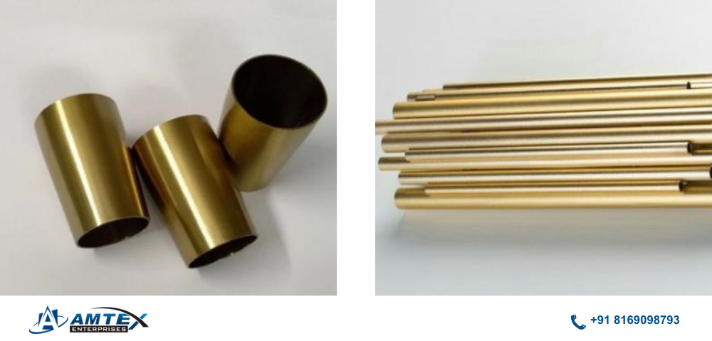 golden stainless pipe
